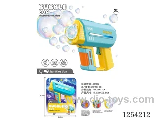 B/O bubble gun with light not included battery