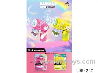 B/O bubble gun with light not included battery