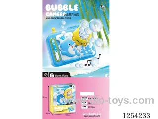 B/O bubble gun W L/M not included battery