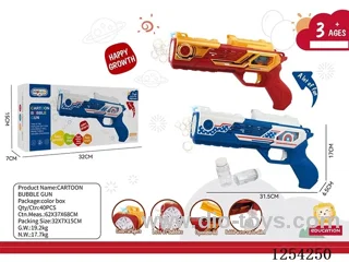 B/O bubble gun 50ml not included battery