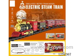 Classic Steam Charging Railway Train W L/M/spray/ included battery