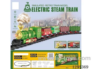 Classic Steam Electric Railway Train W L/M/spray/ not included battery