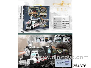Classic Steam Charging Railway Train W L/M/spray/ included battery