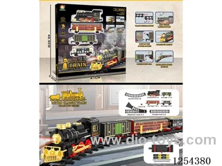 Classic Steam Electric Railway Train W L/M not included battery