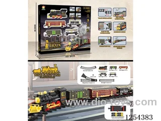 Classic Steam Electric Railway Train W L/M not included battery