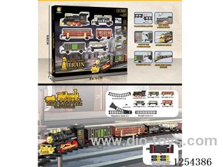 Classic Steam Electric Railway Train W L/M not included battery