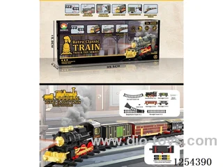 Classic Steam Electric Railway Train W L/M/spray/ not included battery