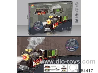 Classic Steam Electric Railway Train W L/M/spray/ not included battery