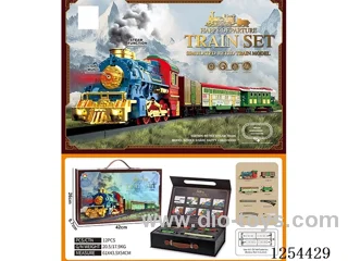 Classic Steam Electric Railway Train (Christmas model) W L/M/spray/songs not included battery