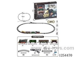 Classic Steam Charging Railway Train W L/M/spray/ included battery