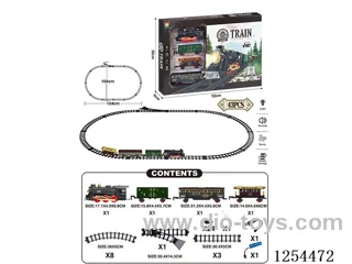 Classic Steam Charging Railway Train W L/M/spray/ included battery