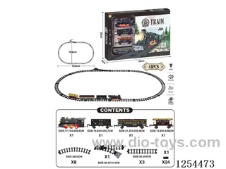 Classic Steam Electric Railway Train W L/M/spray/ not included battery