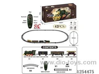 2.4G Classic Steam Electric Railway Train W L/M/spray/ not included battery