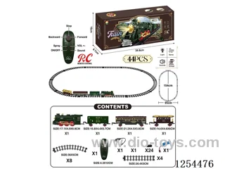 2.4G Classic Steam Charging Railway Train W L/M/spray/ included battery