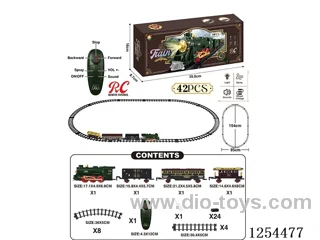 2.4G Classic Steam Electric Railway Train W L/M/spray/ not included battery