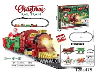Classic Electric Railway Train (Christmas model) W L/M not included battery