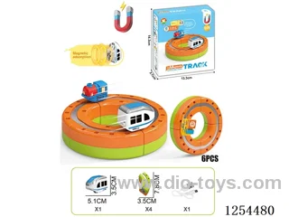 DIY Magnetic Levitation Track included battery
