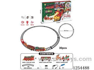 Classic Steam Charging Railway Train (Christmas model) W L/M/spray/ included battery