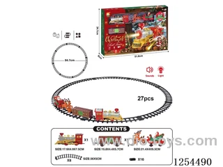 Classic Electric Railway Train (Christmas model) W L/M not included battery