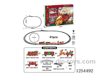 Classic Steam Electric Railway Train (Christmas model) W L/M/spray/ not included battery