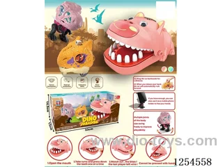 Dinosaur + Biting Toy Set