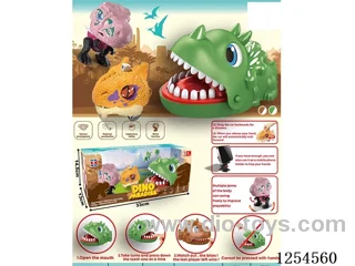 Dinosaur + Biting Toy Set