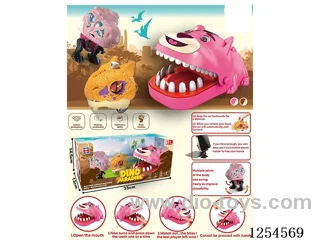 Dinosaur + Biting Toy Set