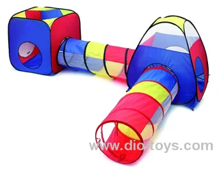 4in1 A set of four pieces of three-color fabric