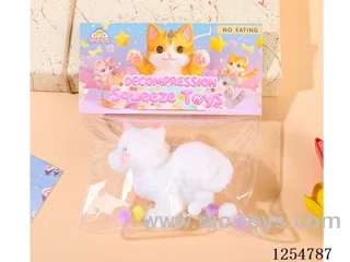 Stress Relief Squeeze Toy - Cat