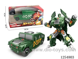 2-in-1 Car-Transforming Robot