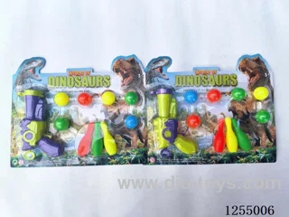 Dinosaur Ping Pong Gun
