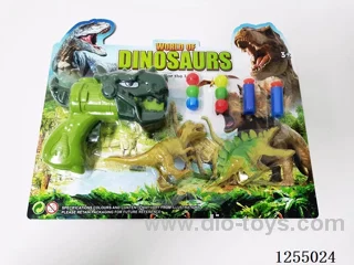 Dinosaur soft bullet ping pong gun