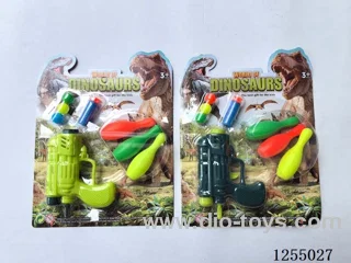 Dinosaur soft bullet ping pong gun