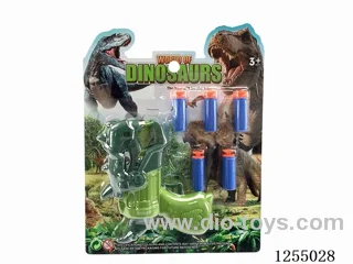 Dinosaur soft bullet ping pong gun