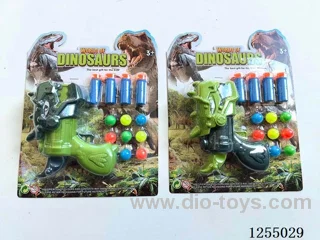 Dinosaur soft bullet ping pong gun