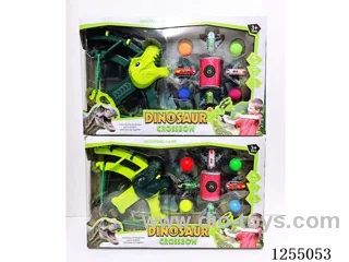 Dinosaur Ping Pong Bow and Arrow Set (EVA Balls)