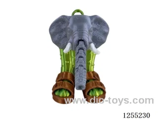 3D Printed 6cm Elephant Shoe Keychain