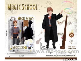 Magic School 11.5-inch 21-Joint Barbie + Magic Wand W L/M