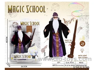 Magic School 11.5-inch 21-Joint Barbie + Magic Wand W L/M