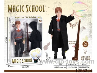 Magic School 11.5-inch 21-Joint Barbie + Magic Wand W L/M