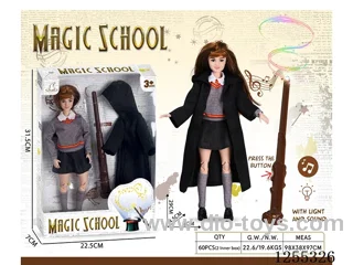 Magic School 11.5-inch 21-Joint Barbie + Magic Wand W L/M
