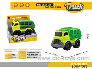 Mini cartoon sanitation vehicle