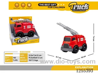 Mini cartoon fire truck