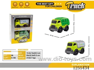 Mini cartoon car 2PCS