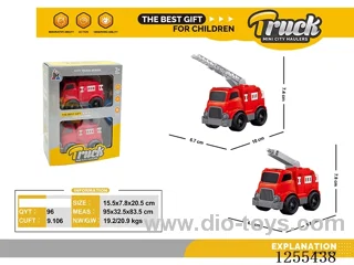 Mini cartoon car 2PCS