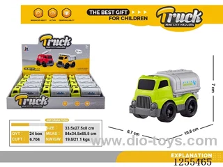 Mini cartoon tanker 12PCS