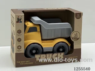 Straw cartoon dump truck