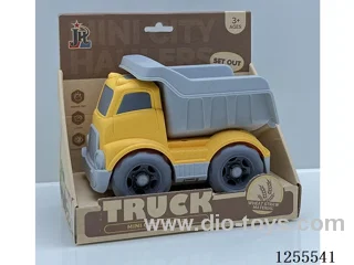 Straw cartoon dump truck