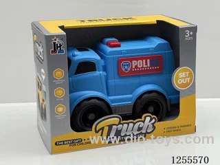 Cartoon police car