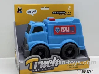 Cartoon police car